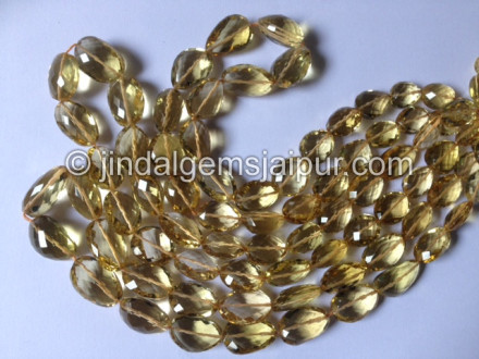 Champagne Quartz Faceted Nuggets